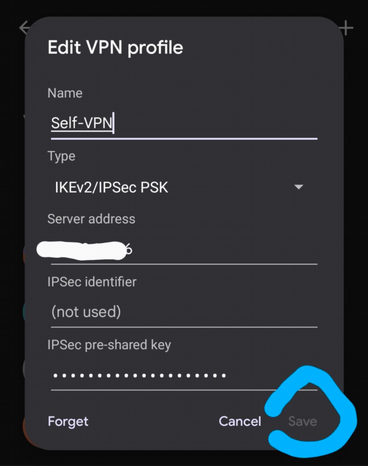 Ikev2 ipsec vpn сервера