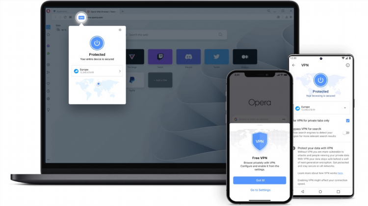 Opera free vpn отзывы