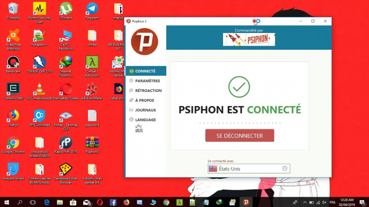 Psiphon3 впн