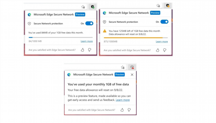 Расширение впн edge