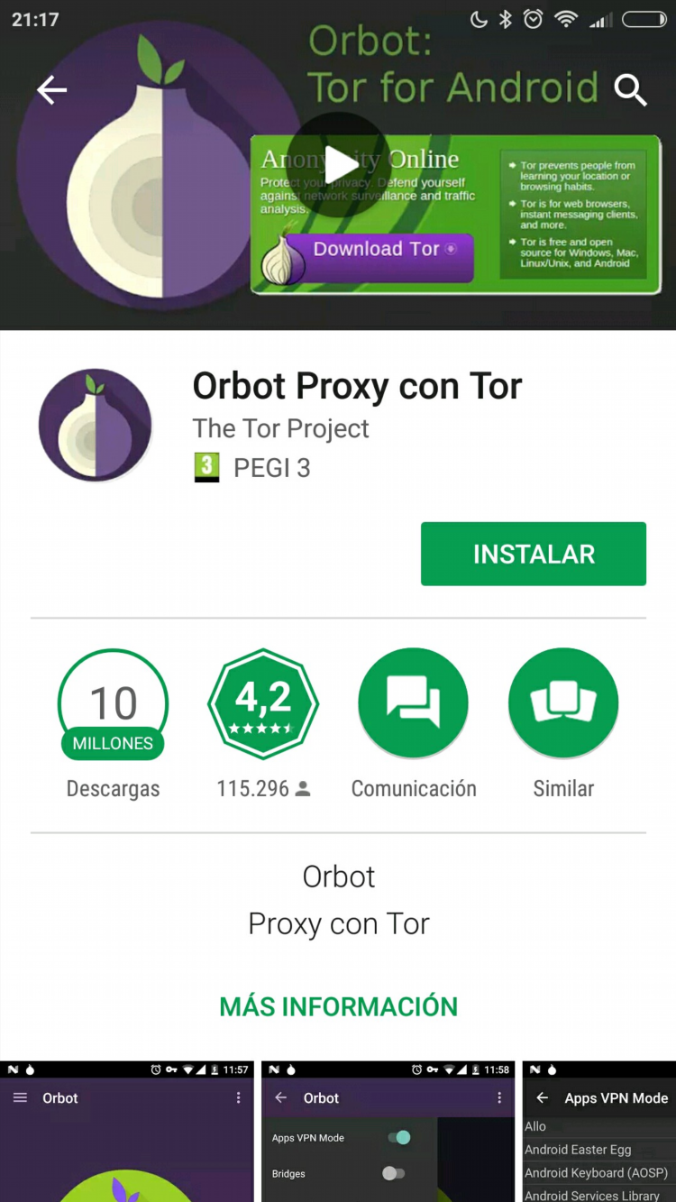 Tor vpn скачать для android
