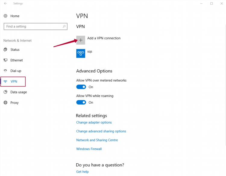 Vpn для виндовс 10 встроенный