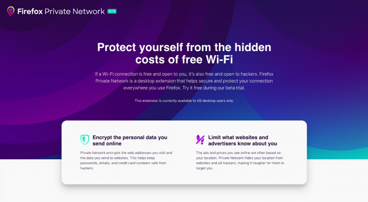 Vpn фаерфокс