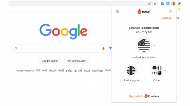 Vpn hola расширение chrome