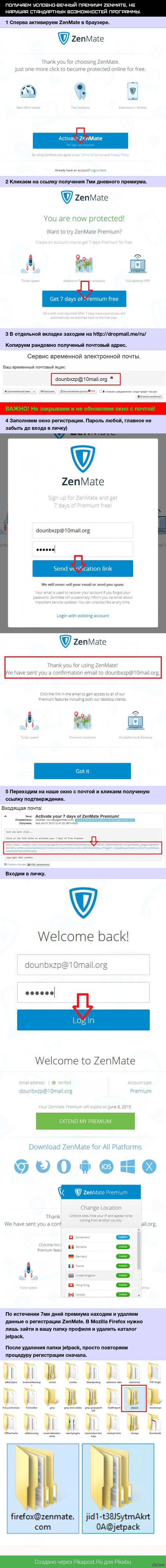 Впн расширение zenmate